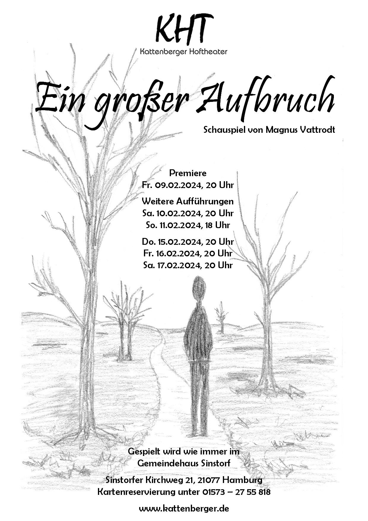 Plakat Ein großer Aufbruch